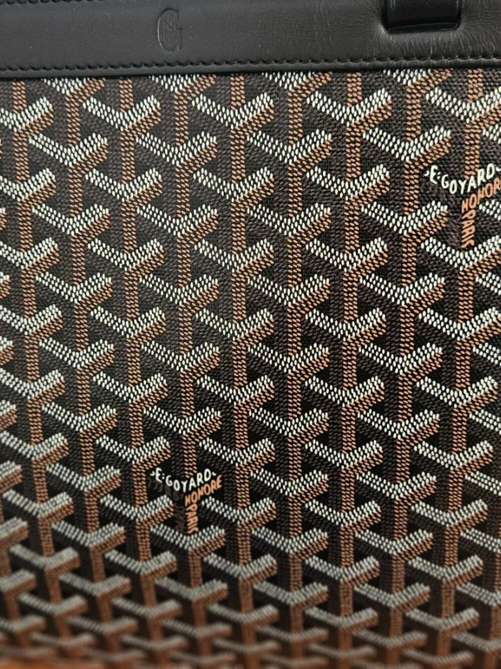 Goyard bellechasse black